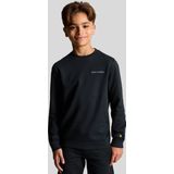 Lyle and Scott - Script Crew Neck - Casual Sweater - Donkerblauw