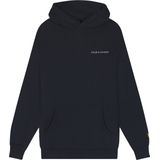 Hoodie Script - Donker navy blauw