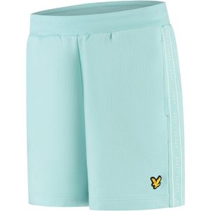 Lyle and Scott - 5"" Taped Shorts - Sportbroek - Lichtblauw - Elastische Tailleband met Trekkoord