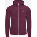 Lyle & Scott - Softshell Jas - Burgundy - Polyester
