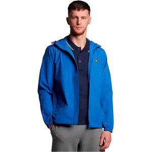 Lyle & Scott - Hooded Jacket - Tussenjas - Blauw - Lichtgewicht Nylonmix
