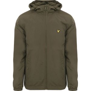Lyle & Scott - Hooded Jacket - Tussenjas - Zwart - Nylonmix