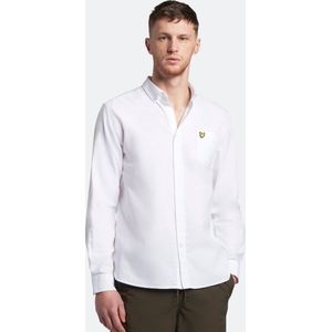 Lyle & Scott - Overhemd - Wit - Katoen - Regular Fit Oxford