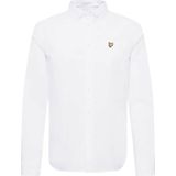 Lyle and Scott - Overhemd Wit - Heren - Maat L - Regular-fit