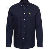 Lyle & Scott - Oxford - Overhemd - Marine - 100% Katoen, Rimpelbestendig