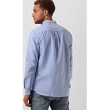 Lyle & Scott - Heren Overhemd - Blauw - 100% Katoen - Lange Mouwen
