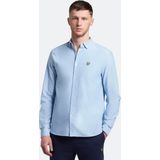 Lyle & Scott - Heren Overhemd - Blauw - 100% Katoen - Lange Mouwen