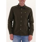 Lyle & Scott - Oxford - Overhemd - Katoen - Blauw