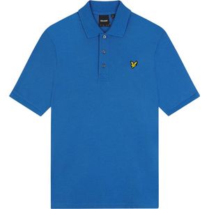 Lyle Scott Plain Polo Shirt Polo's T-shirts Heren - Polo shirt - Blauw