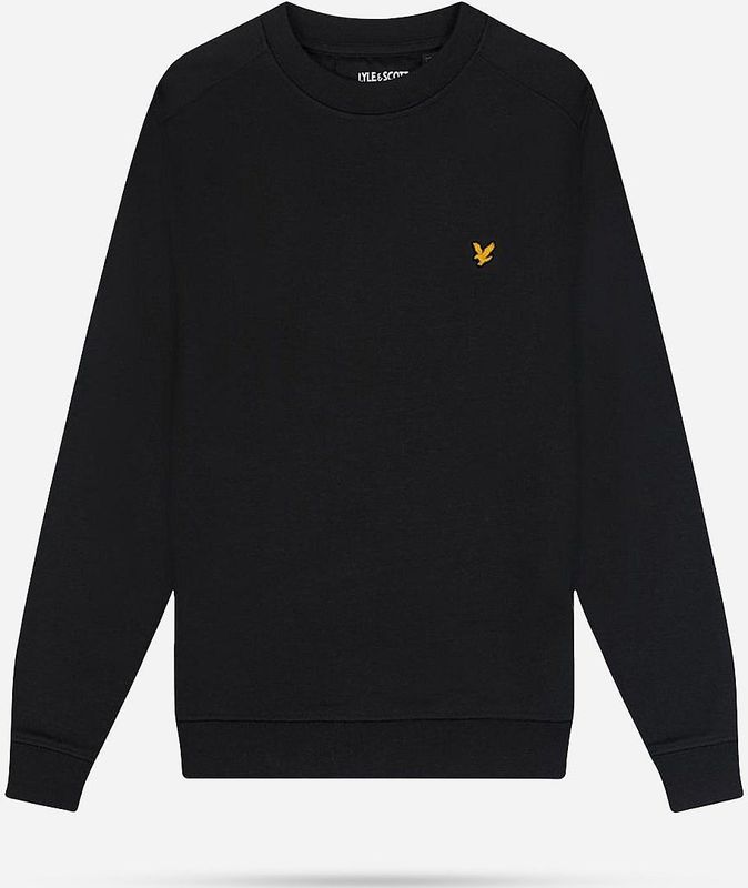 Lyle & Scott - Kids Fly Fleece Crew Neck - Sweatshirt - Zwart