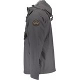 Logo Applique Wollen Overhemd Met Lange Mouwen