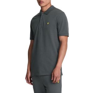 LYLE & SCOTT - Plain Short Sleeve Polo - Groen - Katoen