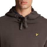 Lyle & Scott - Pullover Hoodie - Gunmetal - Katoen