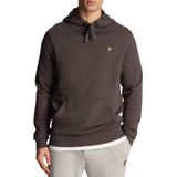 Lyle & Scott - Pullover Hoodie - Gunmetal - Katoen