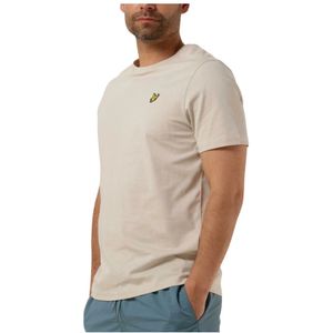 Lyle & Scott - Plain T-shirt - Korte Mouwen - Zwart - Katoen