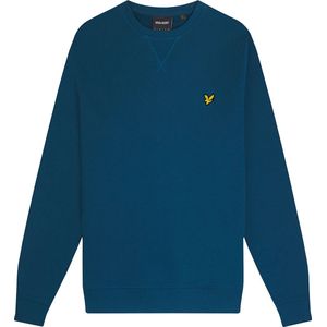 Lyle & Scott Crew Neck Sweatshirt Truien & Vesten Heren Sweater Hoodie Vest Blauw