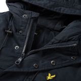 Lyle & Scott - Microfleece Parka 2.0 - Winterjas - Donkerblauw - Katoen en Nylon