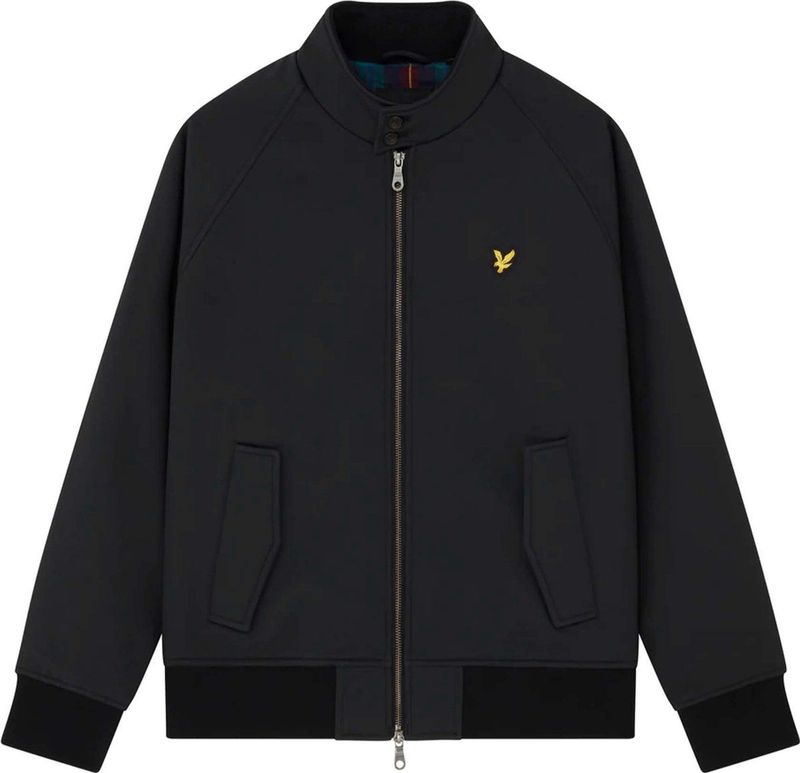 Lyle & Scott - Softshell Harrington - Herenjas - Jet Black