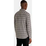 Lyle&Scott - Overhemd - Grijs Geruit - Katoen - Normale Fit