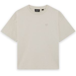 Lyle & Scott - Winter Relaxed T-shirt - Beige - Jongens