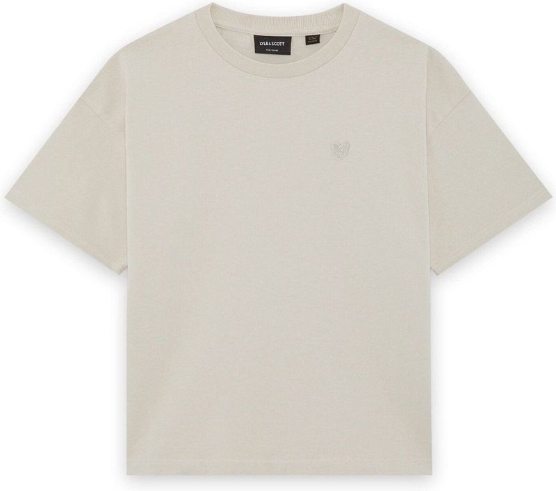 Lyle & Scott - Winter Relaxed T-shirt - Beige - Jongens
