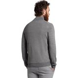 Lyle and Scott Golf Core 1/4 Zip Merino Mix Trui Heren Midden grijs