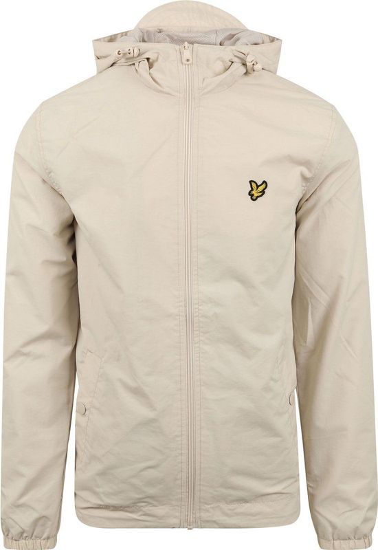 Lyle & Scott - Zip Through Hooded Jacket - Jacket - Groen - Waterdicht
