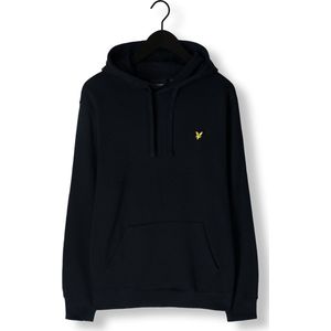 Lyle & Scott - Sweatshirt - Groen - 100% BCI-katoen - Kangoeroezak