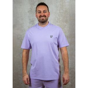 Lyle And Scott - Natural Dye Crewneck - T-shirt - Paars