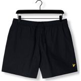 Lyle & Scott - Plain Swimshorts - Badkleding - Blauw - 100% Nylon, Snel Droog, Elastische Tailleband