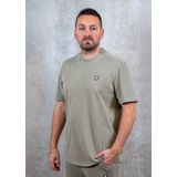 Lyle & Scott - T-shirt - Beige - Katoen