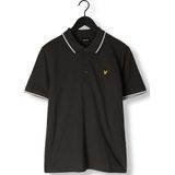 Lyle Scott Tipped Polo Shirt Polo's T-shirts Heren - Polo shirt - Donkergrijs