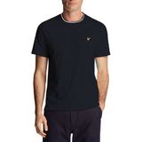Lyle Scott Tipped t-shirt - dark navy chalk