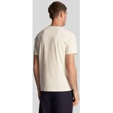 Lyle & Scott - Chalk T-shirt - Wit - 100% Katoen - Korte Mouw