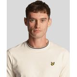 Lyle & Scott - Chalk T-shirt - Wit - 100% Katoen - Korte Mouw