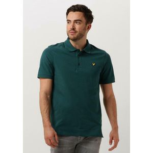 Lyle Scott Plain Polo Polo's T-shirts Heren - Polo shirt - Donkergroen