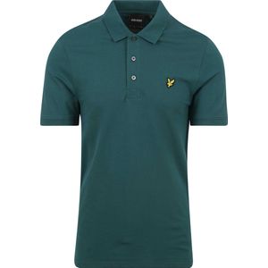 Lyle and Scott Polo Plain Donkergroen - Heren