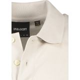 Lyle Scott Tonal eagle polo shirt - cove