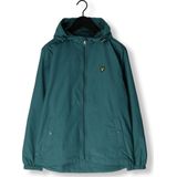 Lyle and Scott - Zip Through Hooded Jacket - Groen - Katoen