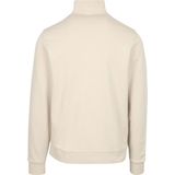 Lyle&Scott - Half-Zip Sweater - Effen Beige - Katoen