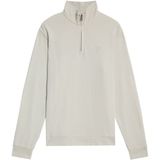 Lyle&Scott - Half-Zip Sweater - Effen Beige - Katoen