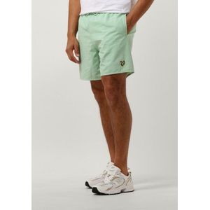 Lyle & Scott - Badkleding - Groen - Polyester - Plain Swim Shorts