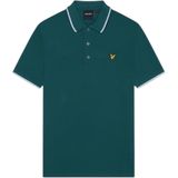 Lyle & Scott - Tipped Polo Shirt - Malachite Groen - Poloshirt