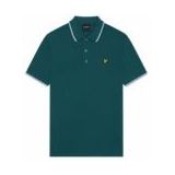 Lyle & Scott - Tipped Polo Shirt - Malachite Groen - Poloshirt