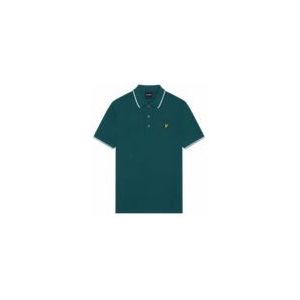 Lyle & Scott - Tipped Polo Shirt - Malachite Groen - Poloshirt