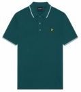 Lyle & Scott - Tipped Polo Shirt - Malachite Groen - Poloshirt