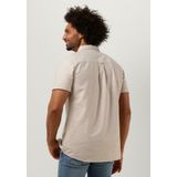 Lyle & Scott - Katoenen Slub T-shirt - Off White - 100% Katoen - Korte Mouwen