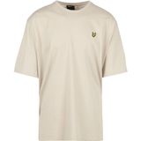 Lyle & Scott - T-shirt - Zand - Katoen
