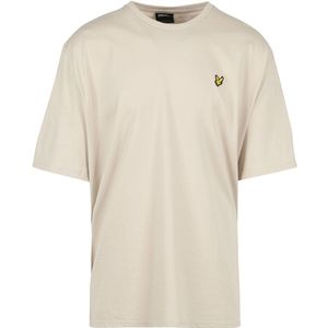 Lyle & Scott - T-shirt - Zand - Katoen