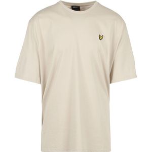 Lyle & Scott - T-shirt - Zand - Katoen